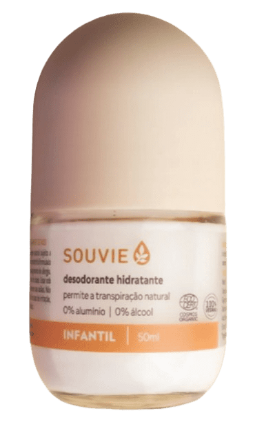 Desodorante Hidratante Infantil 50ml Souvie Sem Delongas Desodorantes Infantis Naturais